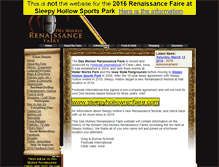 Tablet Screenshot of dmrenfaire.com